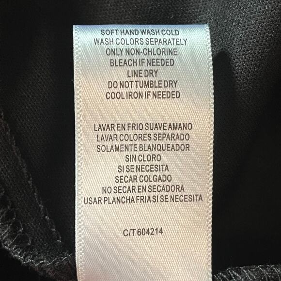 Julian Taylor Black White Brocade Dress Bell Sleeve Fit Flare Gothic Baroque - Picture 10 of 11